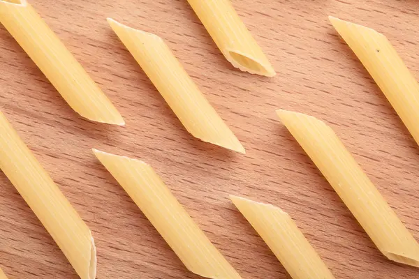 Ruwe de pasta-closeup — Stockfoto