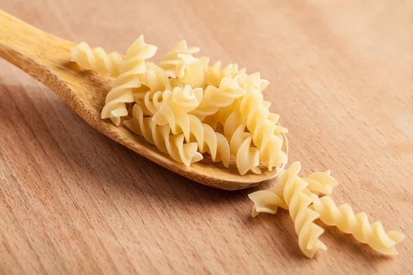 Cru a pasta close-up — Fotografia de Stock