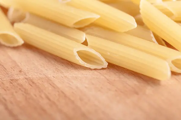 Ruwe de pasta-closeup — Stockfoto