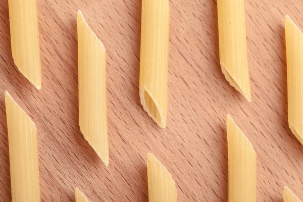 Cru a pasta close-up — Fotografia de Stock