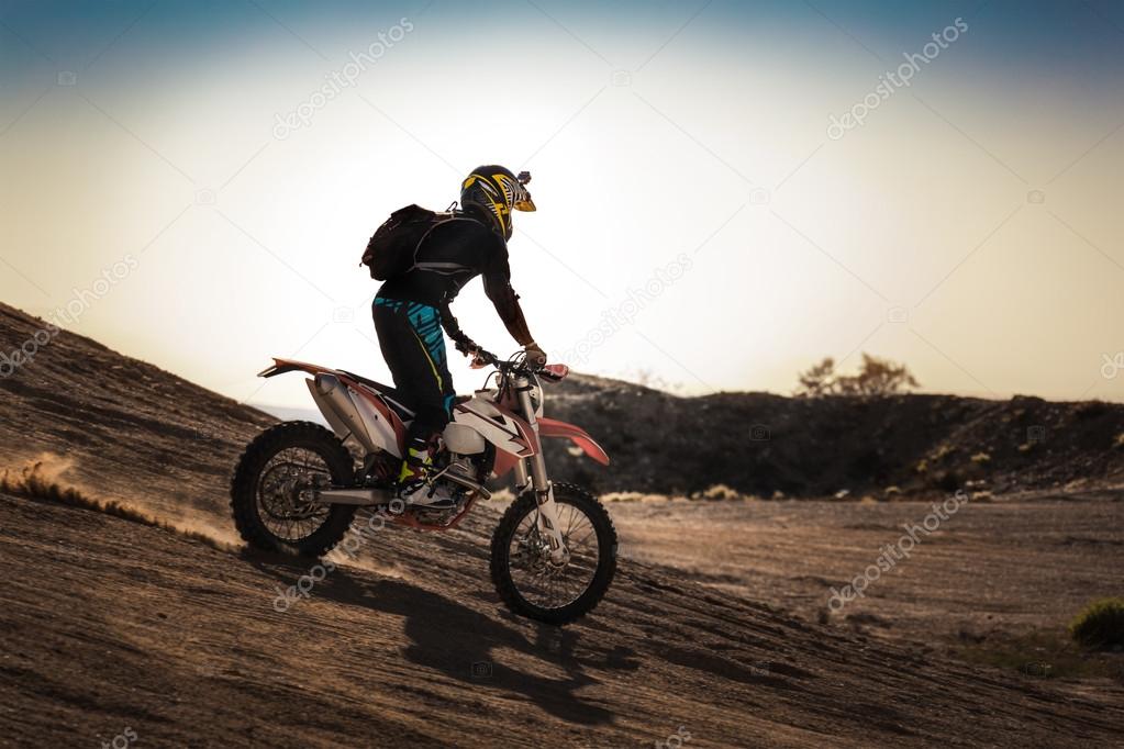 racer on a motorcycle 