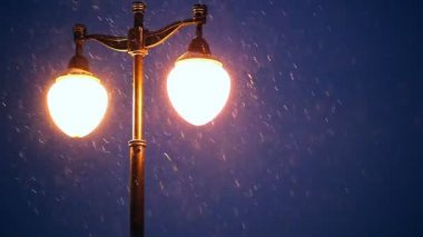 Kış akşamları Şehir Parkı