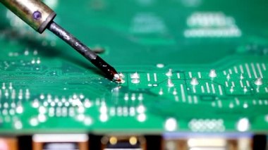 tamir, bilgisayar devre kartı portre