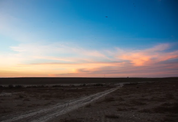 Sky sunrise or sunset — Stock Photo, Image