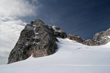 Hoher Dachstein (2995 m), the second highest mountain in the Northern Limestone Alps, Austria