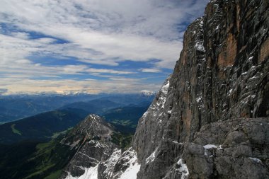 Hoher Dachstein (2995 m), the second highest mountain in the Northern Limestone Alps, Austria