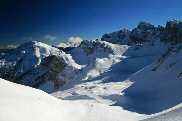 Ski Area Stubai Glacier Austria Royaltyfria Stockfoton