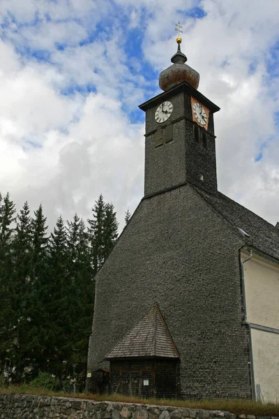 Alpen Church Tauern Mountains Austria Imágenes de stock libres de derechos