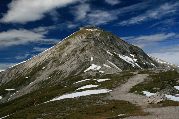 Steirische Lungauer Kalkspitze Tauern Mountains Austria Royaltyfria Stockfoton