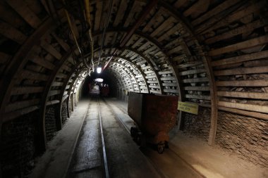 Tunnel of the Guido mine, Zabrze, Poland
