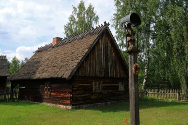 Wdzydze Kiszewskie, Polonya 'daki eski geleneksel ahşap ev.
