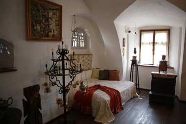 Bran Kalesi - Romanya 'nın Transilvanya kentindeki Drakula Kalesi