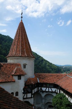 Bran Kalesi - Romanya 'nın Transilvanya kentindeki Drakula Kalesi