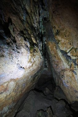 Romanya 'nın Bucegi Dağları' ndaki Ialomita Mağarası