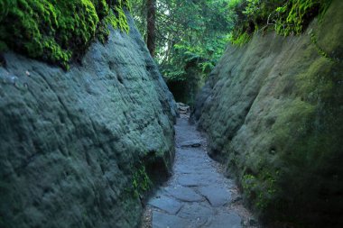 Cehennem - Polonya 'daki Masa Dağları' ndaki kaya kanyonu