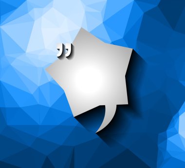 İfadeler alıntısı için modern şablon düzeni