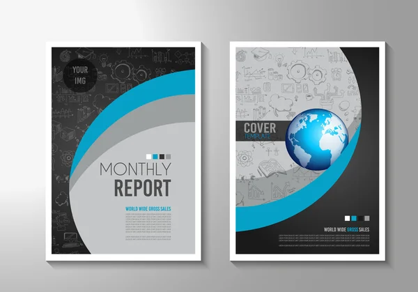 Capa para apresentação de negócios —  Vetores de Stock