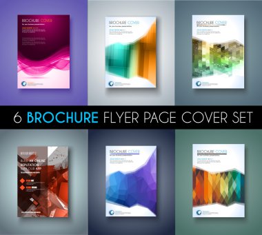 Broşür şablonu, el ilanı tasarımı