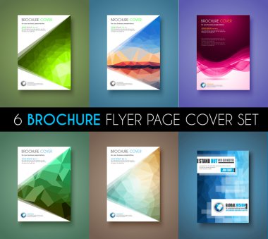 Broşür şablonu, el ilanı tasarımı