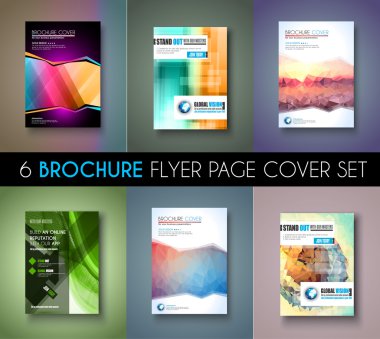 Broşür şablonu, el ilanı tasarımı