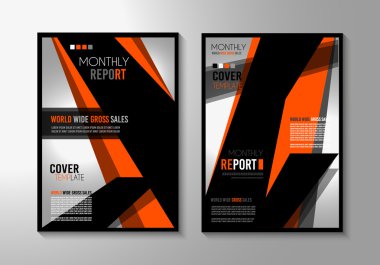 Broşür şablonu, el ilanı tasarımı