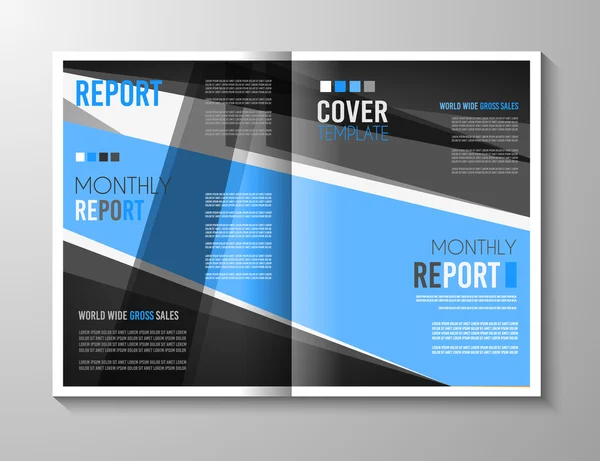 Brochure template, Flyer Design — Stockvector