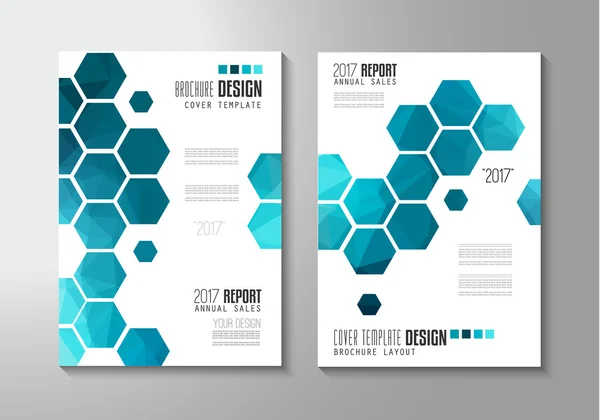 Modèle de brochure, Conception de dépliants — Image vectorielle