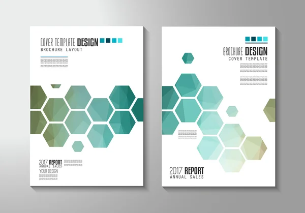 Modelo de folheto, Design de folheto —  Vetores de Stock