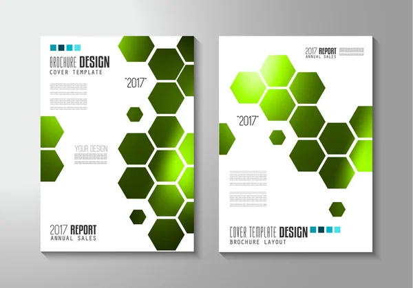 Modelo de folheto, Design de folheto —  Vetores de Stock