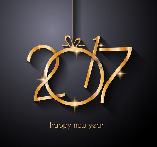 2017 Happy New Year Background 