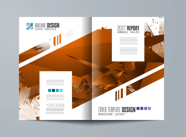 Brochure template, Flyer Design — Stockvector