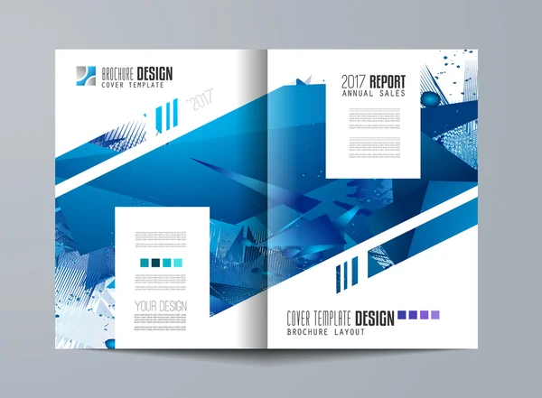 Brochure skabelon, Flyer Design – Stock-vektor