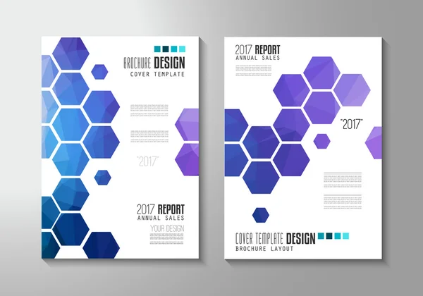 Modèle de brochure, Conception de dépliants — Image vectorielle