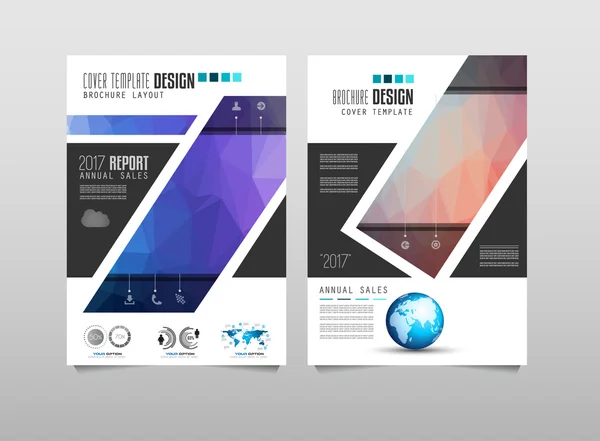 Modello di brochure, Flyer Design — Foto Stock