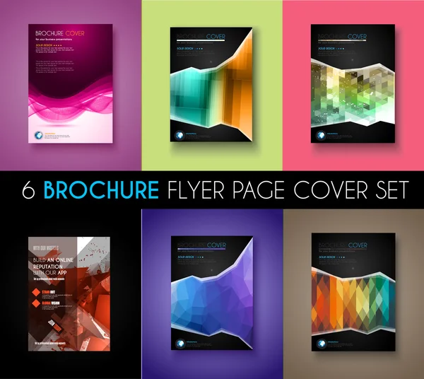 Brochure template, Flyer Design — Stock Photo, Image