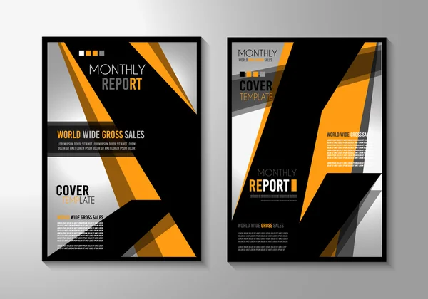 Brochure template, Flyer Design — Stockvector