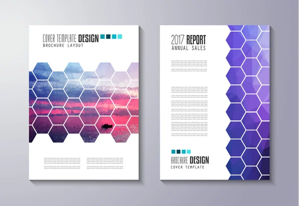 Brochure template, Flyer Design — Stockvector