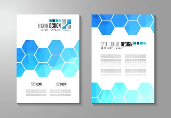 Modello di Brochure, Flyer Design o Depliant Cover per aziende — Vettoriale Stock