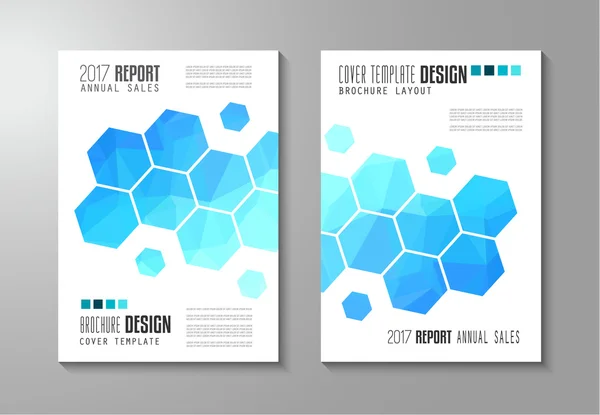 Brochure template, Flyer Design of Depliant Cover voor het bedrijfsleven — Stockvector