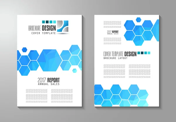 Brochure template, Flyer Design of Depliant Cover voor het bedrijfsleven — Stockvector