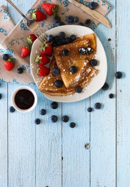 Lezzetli Krep Kahvaltı