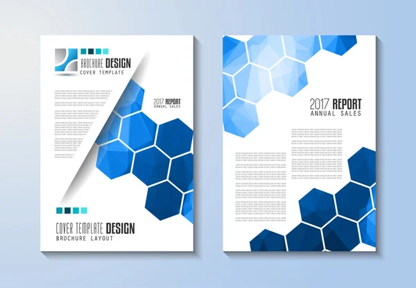 Modelo de folheto, Design de folheto —  Vetores de Stock