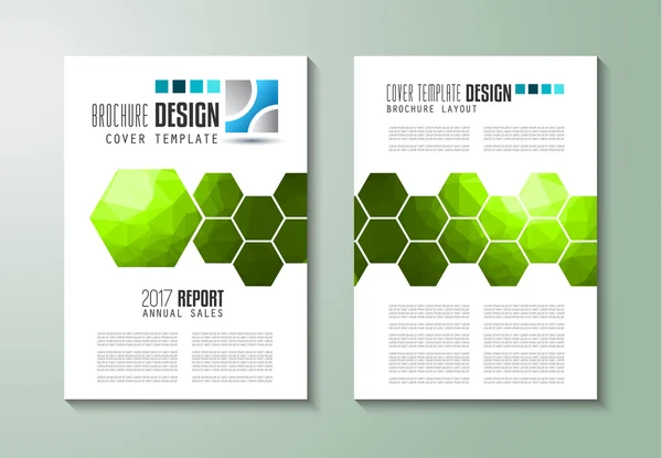 Brochure template, Flyer Design — Stockvector