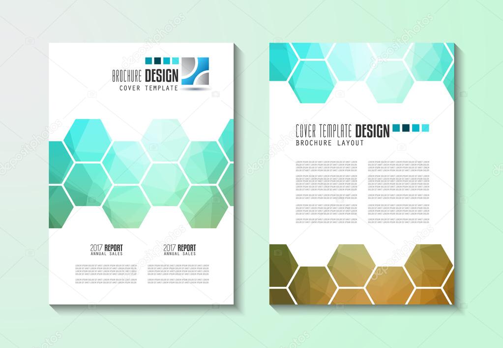 Brochure template,  Cover 