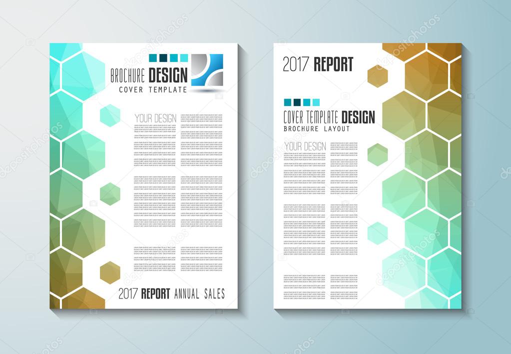 Brochure template,  Cover 