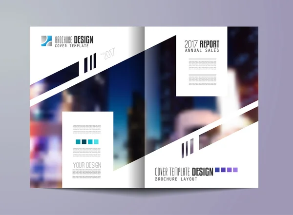 Brochure template,  Depliant Covers — Stock Vector