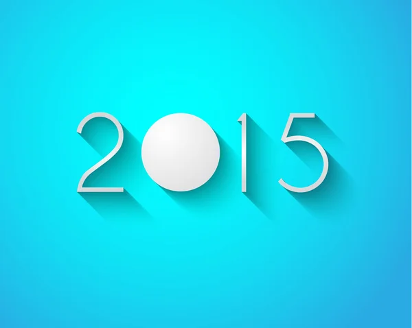 Original 2015 happy new year — Stock Vector