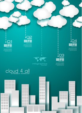 Infographic iş veri sunumu için