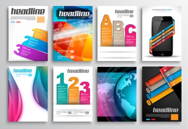 El ilanı tasarımı, Web şablonları kümesi