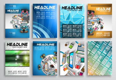 El ilanı tasarımı, Web şablonları kümesi